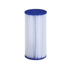 10" Pleated Polyester 4-1/2" Dia