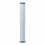 20" Pleated Polyester 2-1/4" Dia