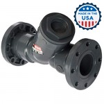 YS10400F PVC Y Strainer 4" Flange