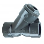 YC10100S PVC Y-Check Valve