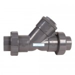 YC10050SEU PVC Y-Check Valve True Union