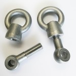 EBS Swing Bolt M20 x 85mm x 16mm in 304 Stainless