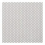 3mm Perforated 304 x 4mm Pitch - 1mm thick