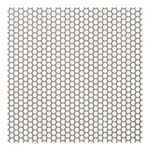 3mm Perforated 304 x 5mm Pitch - 1mm thick