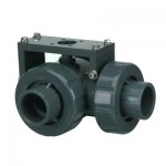 Actuation Ready PVC 3-Way Valve HCLA1300TE90