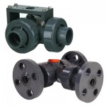 Actuation Ready PVC 3-Way Valve HCLA2300FV90