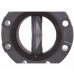 2-1/2" BYV Butterfly PVC Valve BYV11025A0-L100