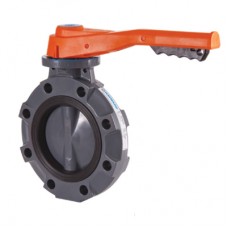 2" BYV Butterfly GFPP Valve BYV44020A0-L000