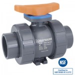 TBH 1-1/4" Socket Ball Valve PVC, TBH1125A0SE0000