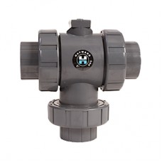 Actuation Ready TW Series CPVC 3-Way Valve HCTN2125STE