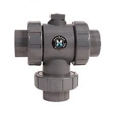 Actuation Ready TW Series PVC 3-Way Valve HCTN1300TE